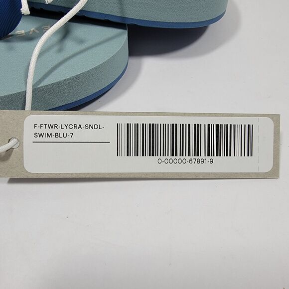 Everlane Women's Size 7 ReNew Lycra Swim Flip Flop Sandals - Picture 4 of 4